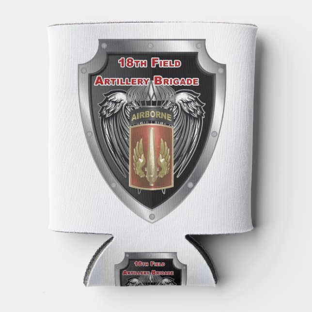 Porta-lata Mighty 18th Field Artillery Brigade Airborne (Frente)