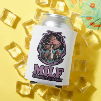 Porta-lata Milf Cogumelos Que Gostaria De Forrar, Cogumelo En