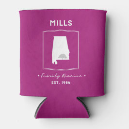 Porta-lata Mills Family Reunion 2025 - Rosa