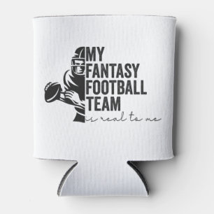 Porta-lata Minha Equipe de Futebol de Fantasia é real para mi