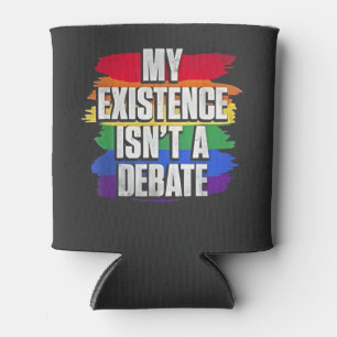 Porta-lata Minha existência não é um Gay do mês do orgulho LG