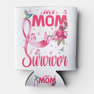 Porta-lata Minha Mãe É Uma Sobrevivente Conscientização do Câ