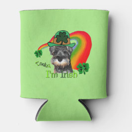 Porta-lata Miniatura Schnauzer St Patricks