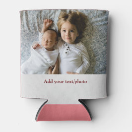 Porta-lata Mínimo simples ADICIONE O TEXTO FOTOGRÁFICO C