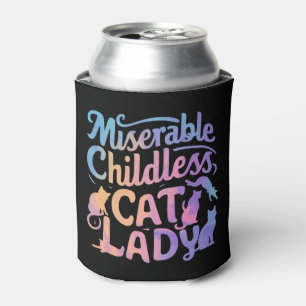 Porta-lata Miserável Mulher de Gatos sem Filhos