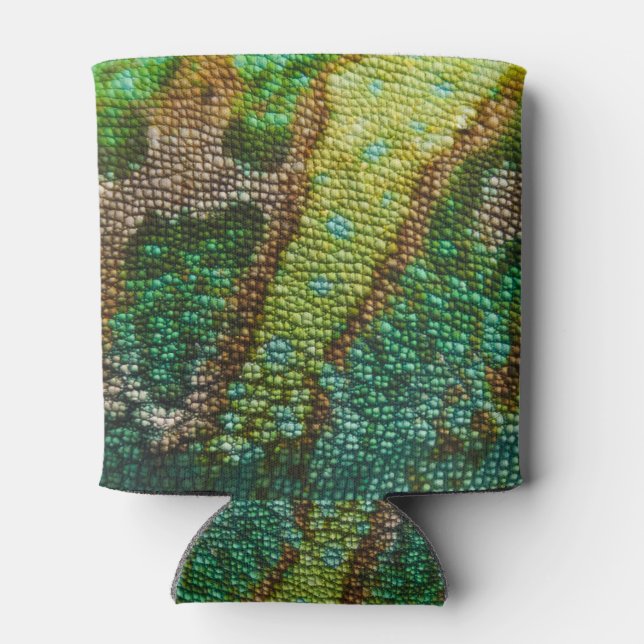 Porta-lata Modelo de Textura da Pele de Chameleon (Traseira)