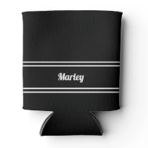 Modern Black & White Name Minimalist