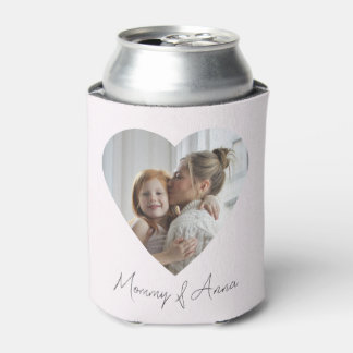 Porta-lata Mom Custom Name & Photo | Personalized Can Cooler