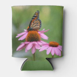 Porta-lata Monarca em Echinacea