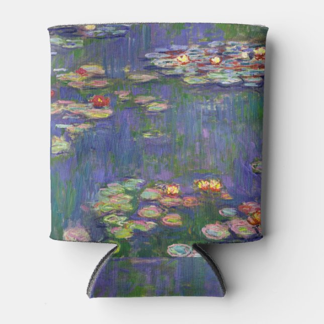 Porta-lata Monet Water Lily - Pintura de plataforma (Frente)