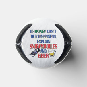 Porta-lata Money-Beer-Snowmobile