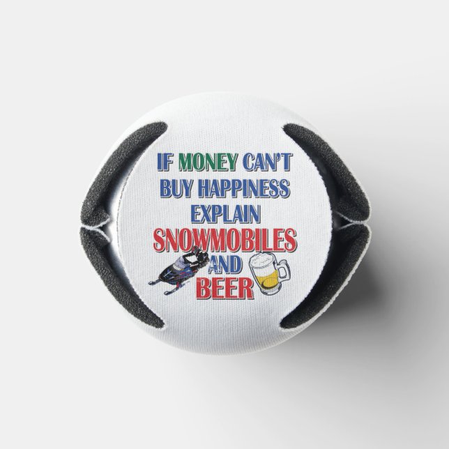 Porta-lata Money-Beer-Snowmobile (Parte inferior)