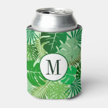 Monograma da selva da floresta tropical