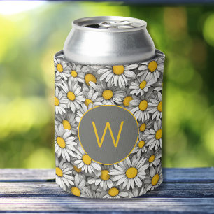 Porta-lata Monograma do Country Daisies
