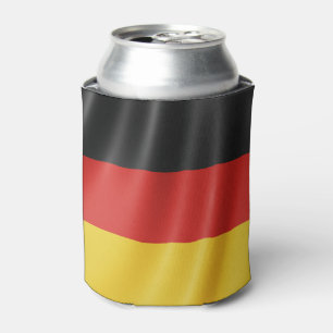 Porta-lata Monograma personalizado alemão Flag pode resfriar