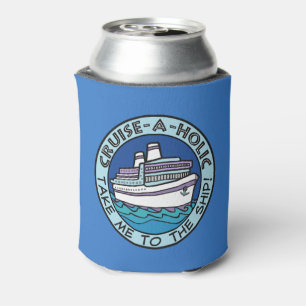 Porta-lata Monograma personalizado cruzeiro-A-Holic pode arre