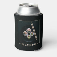 Monograma personalizado de Sushi pode resfriar