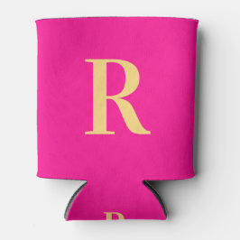 Porta-lata Monograma Simples Moderno