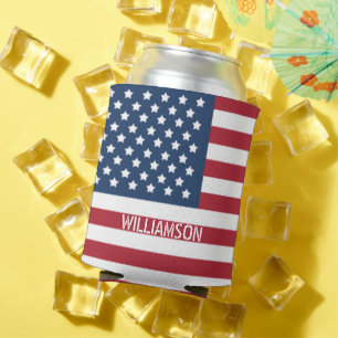 Porta-lata Monograma Totalmente Americano