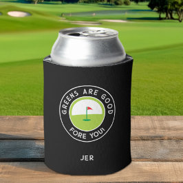 Porta-lata Monogramado – VERDES FAZEM BEM PARA VOCÊ! Golfe Di