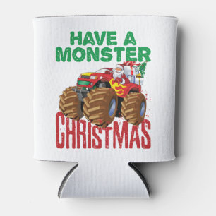 Porta-lata Monster Truck Natal Papai Noel