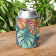 Monstera Tropical Bold Floral & Palm em Verde