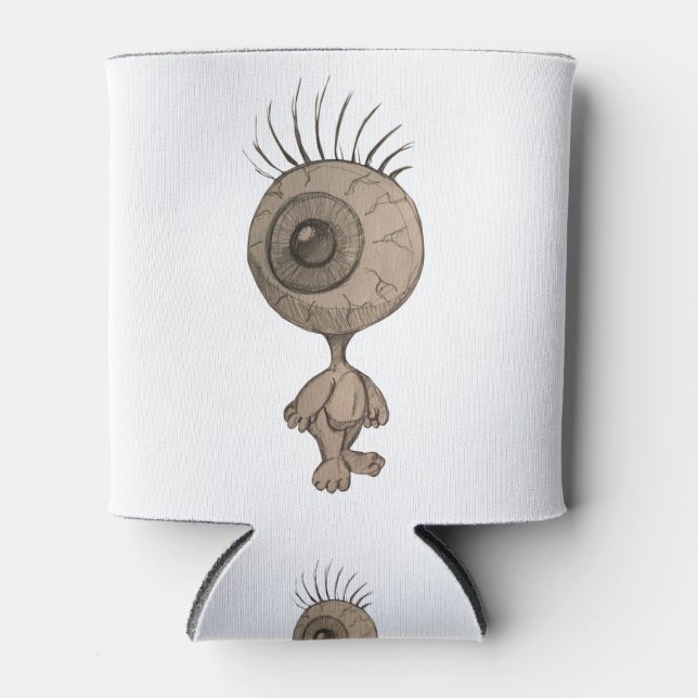 Porta-lata Monstro de Olhos (Frente)