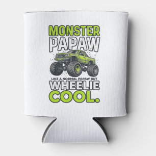 Porta-lata Monstro Papaw Rodinha Legal Caminhão Monstro Diver
