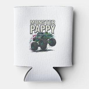 Porta-lata Monstro Pappy Caminhão Monstro Design Vetorial Vin