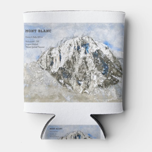 Porta-lata Mont Blanc (Frente)