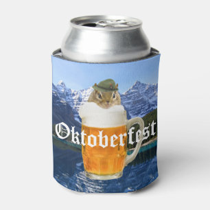 Porta-lata Montanhas bonitos de Oktoberfest do Chipmunk