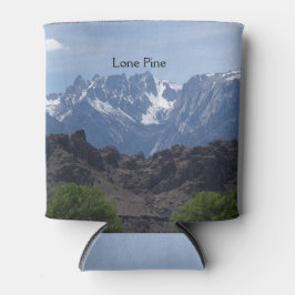 Porta-lata Montanhas com neve de Lone Pine