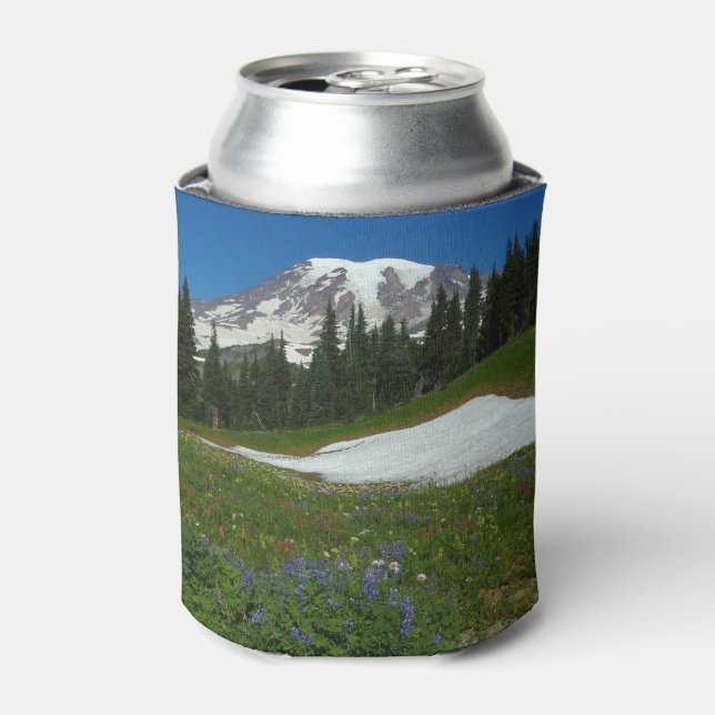 Porta-lata Monte Rainier, Flores Silvestres e Neve (Can Front)