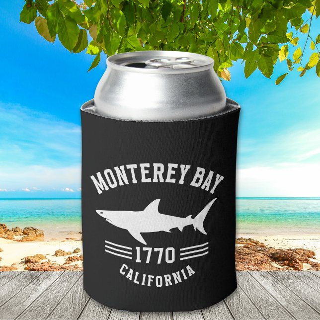 Porta-lata Monterey Bay California Surfer Gift (Criador carregado)