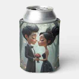 Porta-lata Moonlit Vows – A Cute Gothic Wedding Moment. 