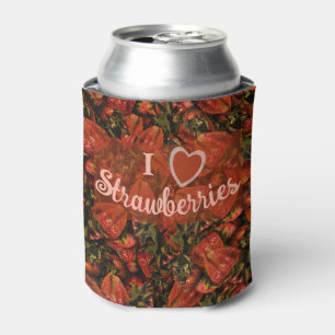 Porta-lata Morangos Podem Arrefecer