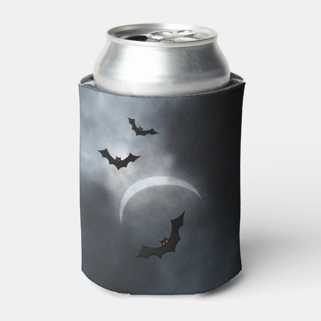 Porta-lata Morcegos De Halloween Spooky No Eclipse (Can Front)
