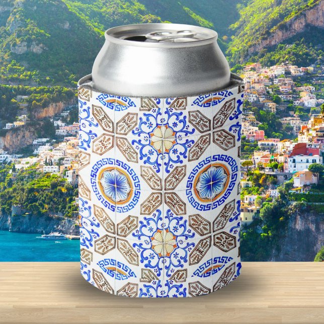 Porta-lata Mosaico azul italiano (Criador carregado)