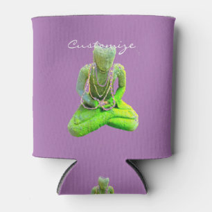 Porta-lata Mossy Green Buddha Meditando Thunder_Cove