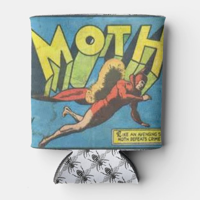 Porta-lata Moth Man Can Kooz (Frente)