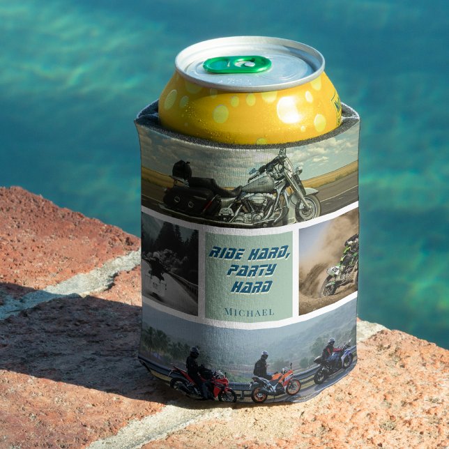 Porta-lata Motocicleta motociclista (Criador carregado)