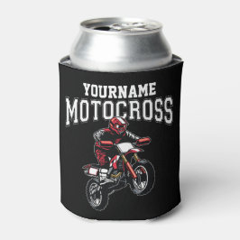 Porta-lata Motocross Dirt Bike Racing Personalizado