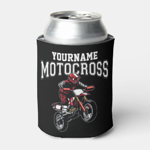 Porta-lata Motocross Dirt Bike Racing Personalizado