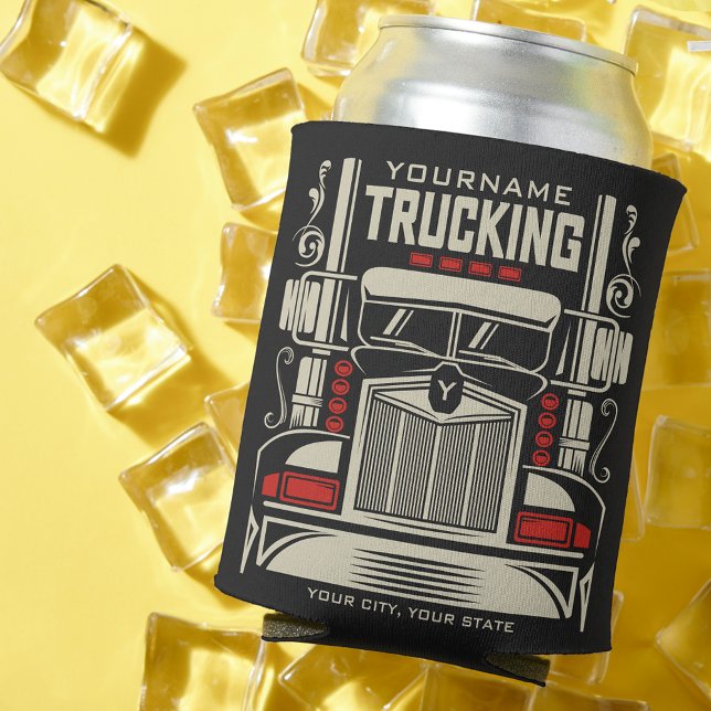 Porta-lata Motorista de caminhão de 18 rodas personalizado BI (Criador carregado)