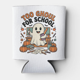 Porta-lata Muito Ghoul Para Escola Vintage Professor Fantasma