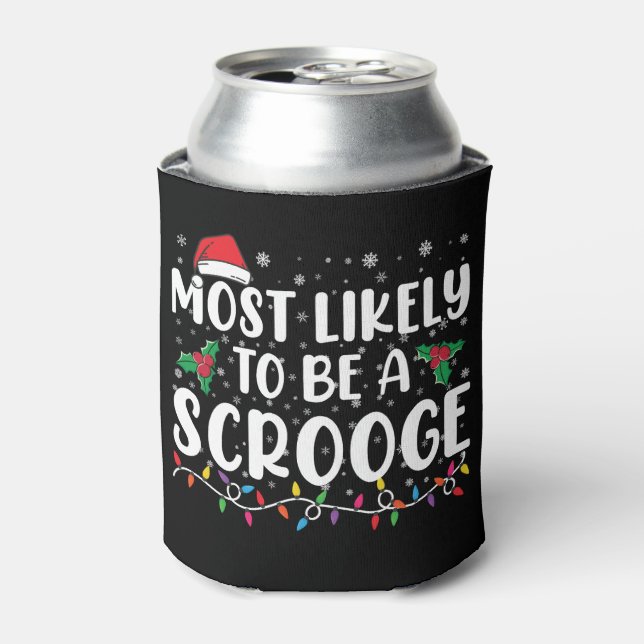 Porta-lata Muito Provável De Ser Um Avarento Natal Familiar D (Can Front)