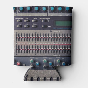 Porta-lata Muitos botões do Mixer de Som Studio