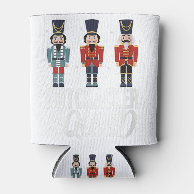 Porta-lata Mulher maluca, balé de férias de esquadrão (Frente)