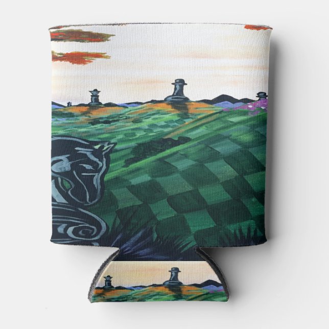 Porta-lata Mundo Do Xadrez (Frente)