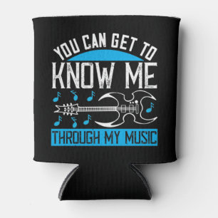 Porta-lata Música - Conheça-me Através da Minha Música